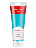 Caran d'Ache Akrýl 250ml Turquoise Blue