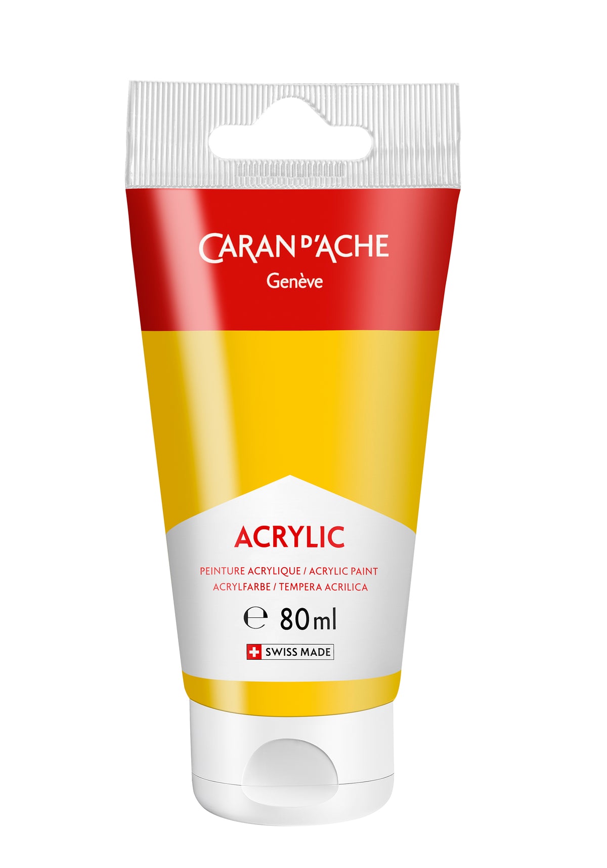 Caran d'Ache Akrýl 80ml Golden Yellow