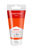 Caran d'Ache Akrýl 80ml Vermillon