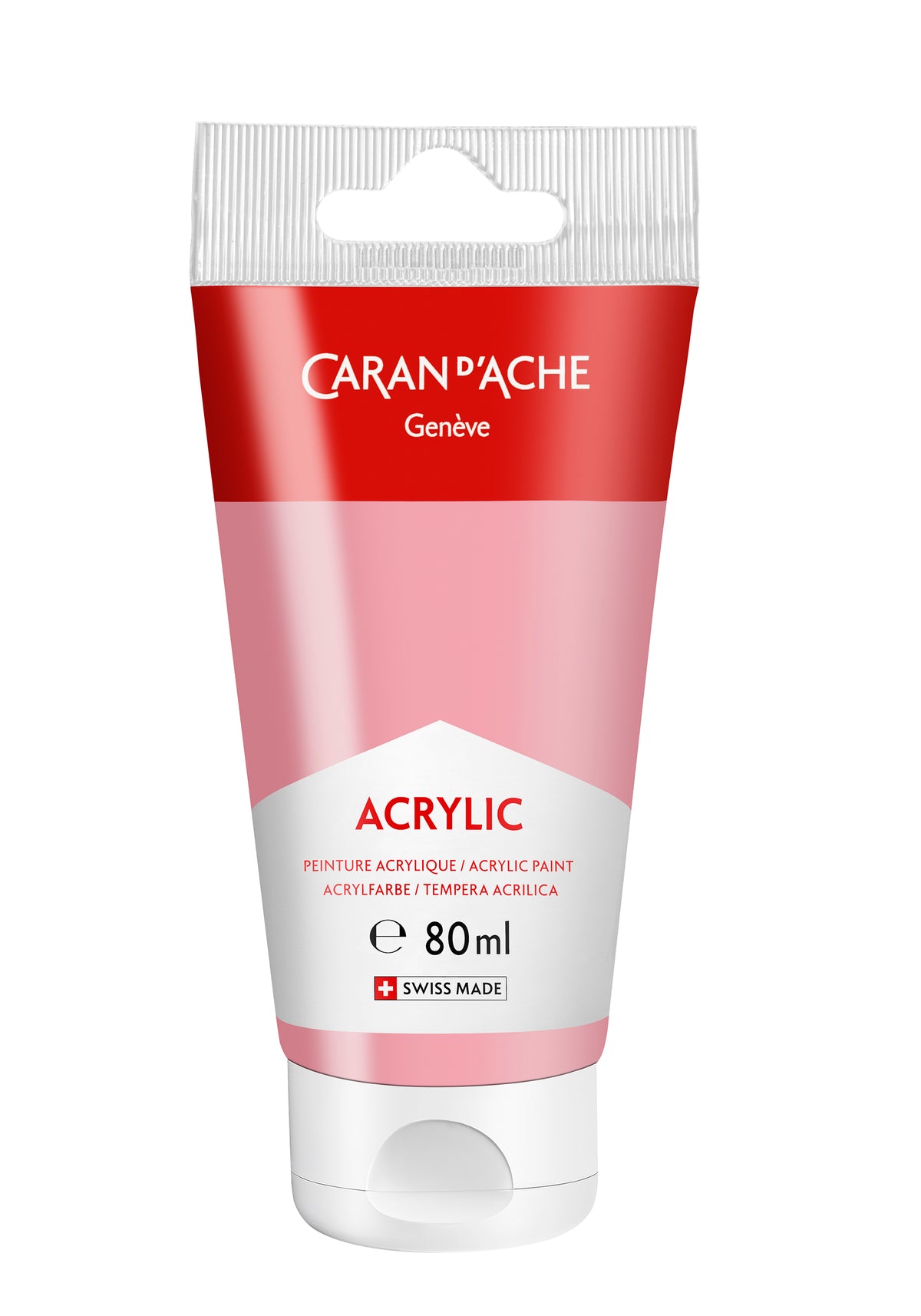 Caran d'Ache Akrýl 80ml Rose Pink