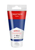 Caran d'Ache Akrýl 80ml Midnight Blue