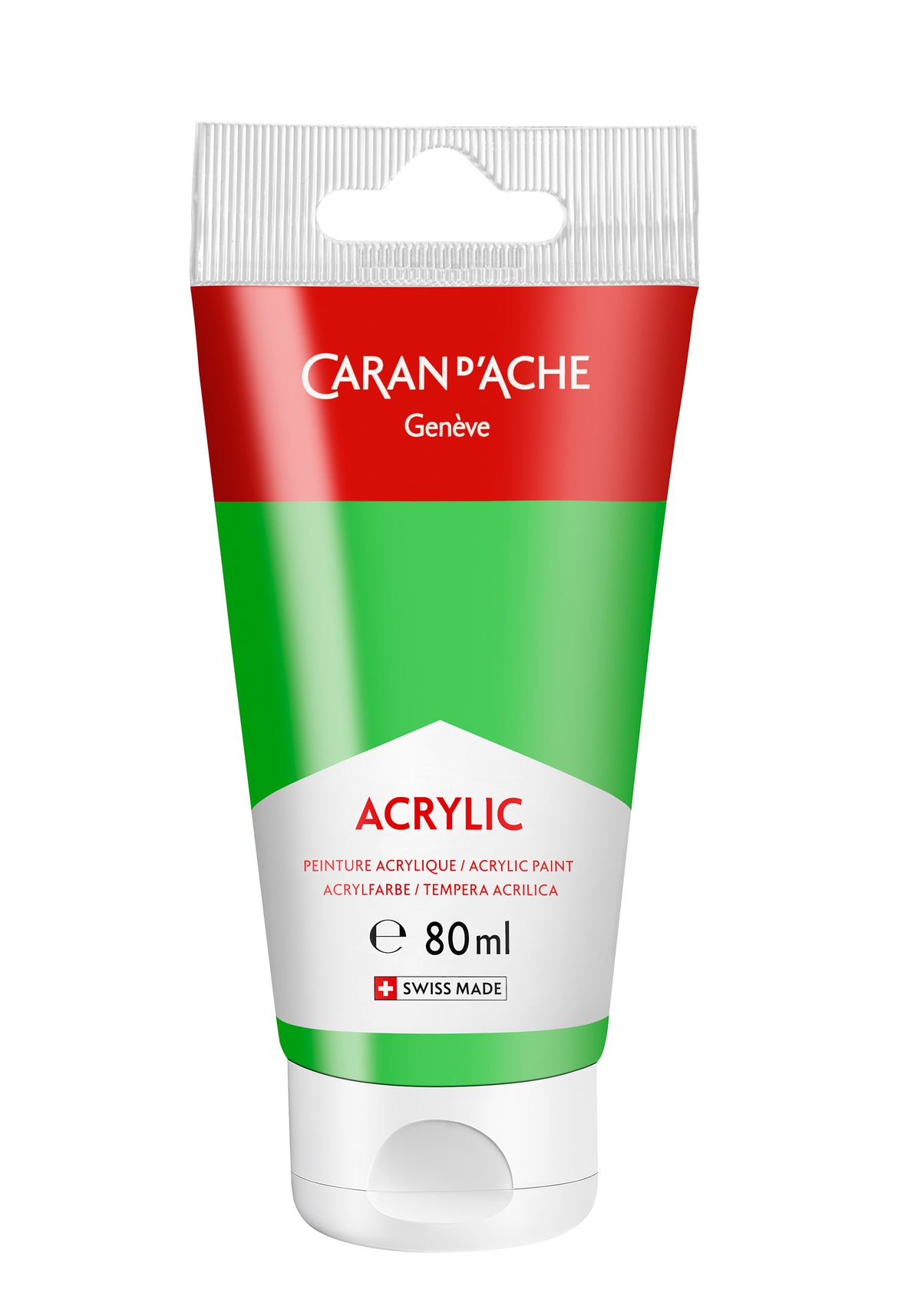Caran d'Ache Akrýl 80ml Bright Green