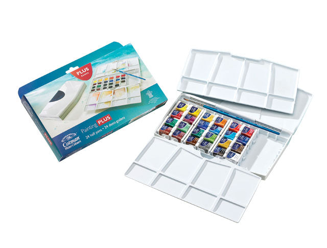 Painting Plus vatnslita sett - kubba