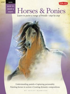 Horses and Ponies - pastel