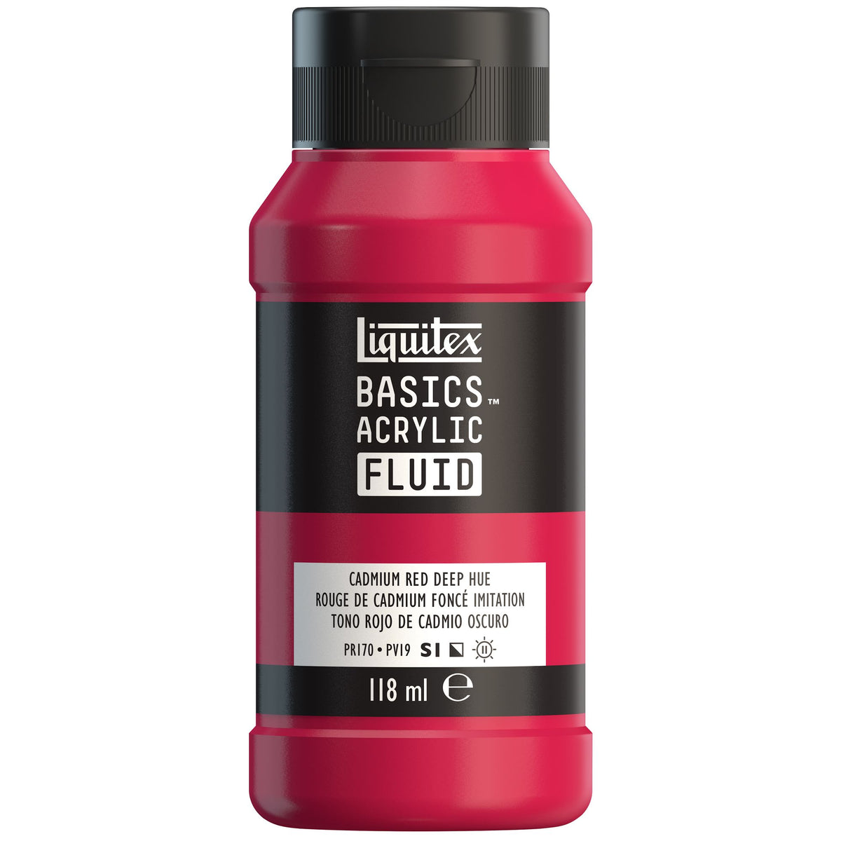 Liquitex Fluid Akrýl 118ml Cadmium Red Deep Hue