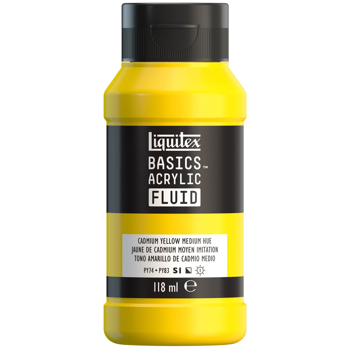 Liquitex Fluid Akrýl 118ml Cadmium Yellow Medium Hue