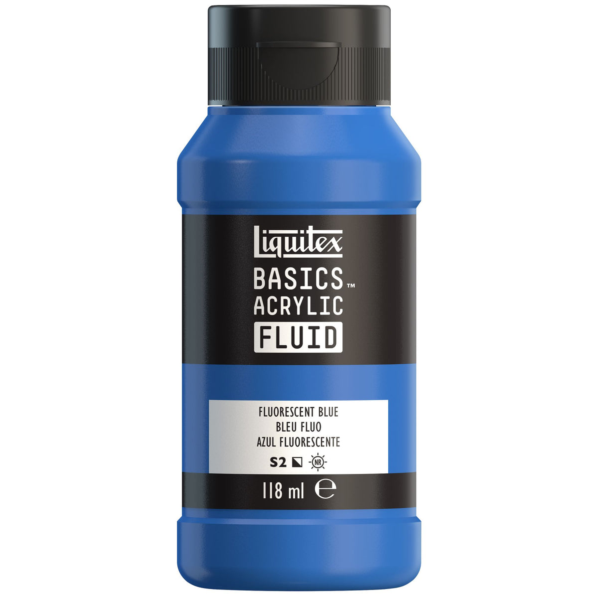 Liquitex Fluid Akrýl 118ml Fluorescent Blue