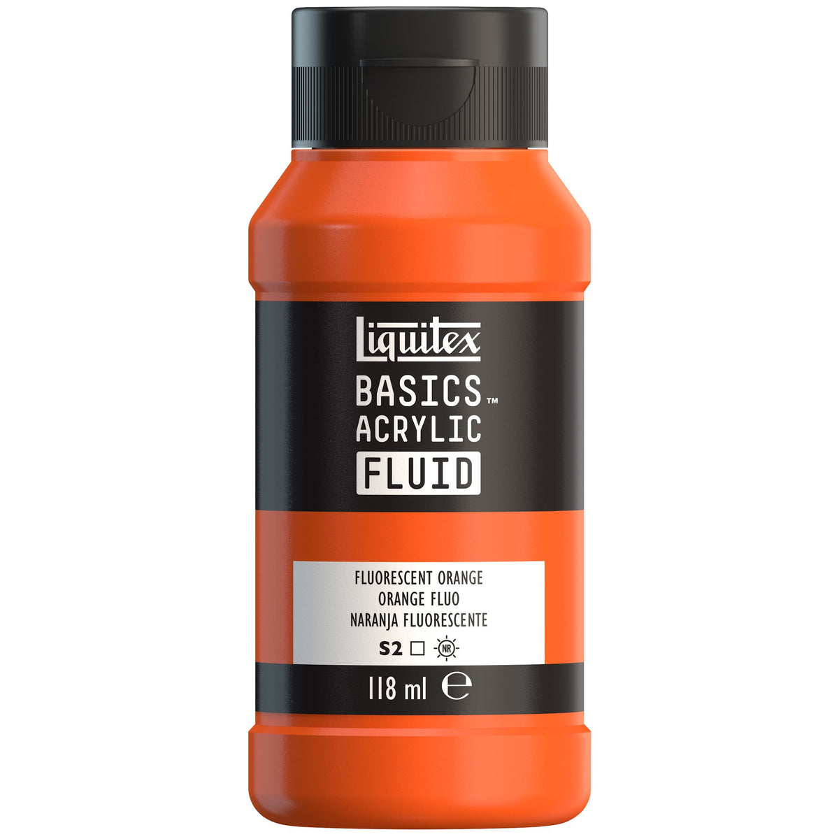 Liquitex Fluid Akrýl 118ml Fluorescent Orange