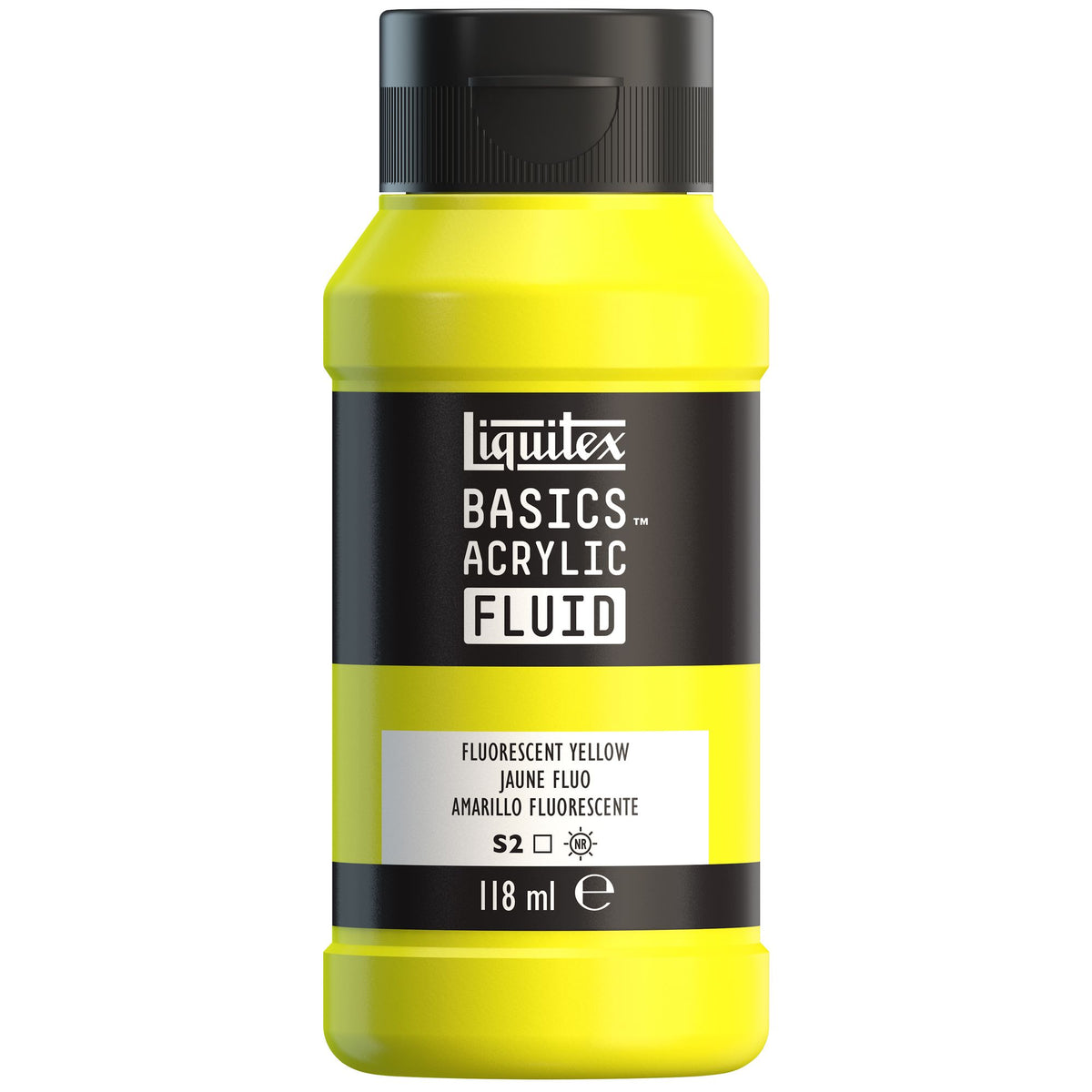 Liquitex Fluid Akrýl 118ml Fluorescent Yellow