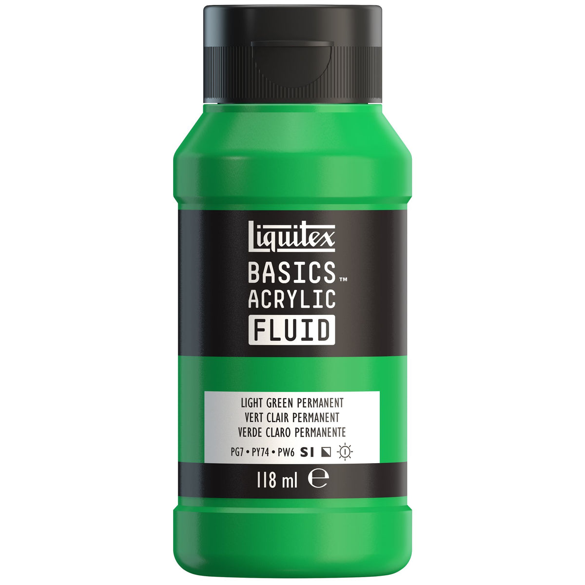Liquitex Fluid Akrýl 118ml Light Green Premanent