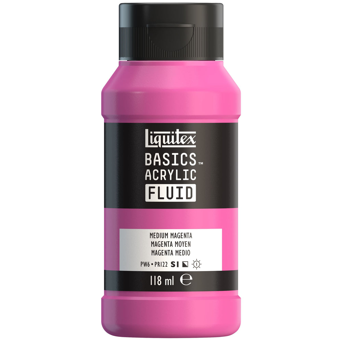 Liquitex Fluid Akrýl 118ml Medium Magenta