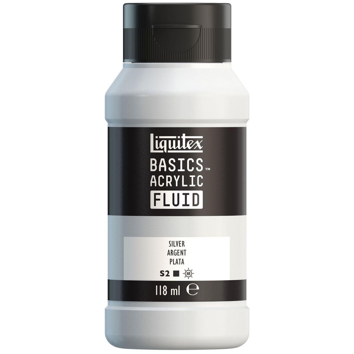 Liquitex Fluid Akrýl 118ml Silver