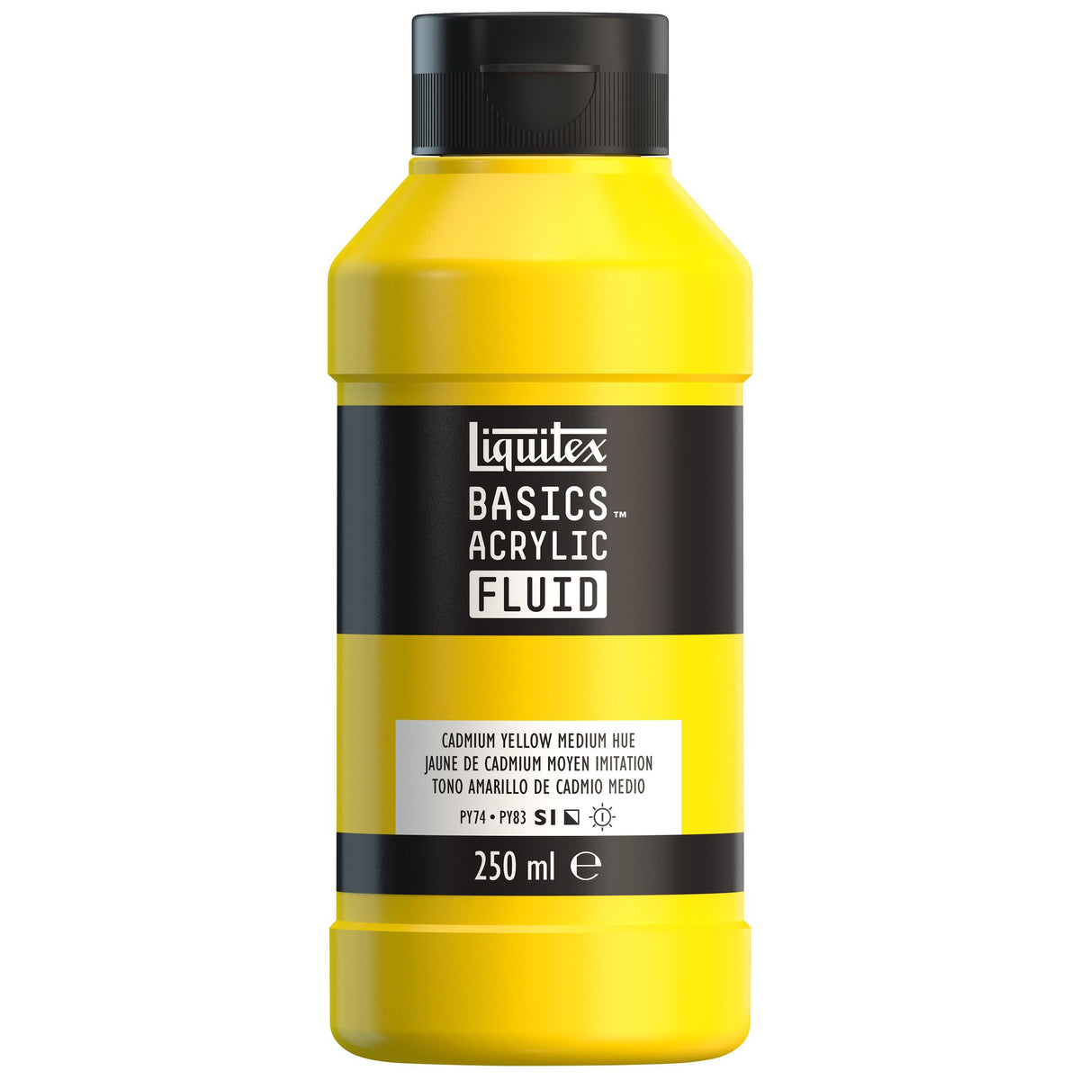 Liquitex Fluid Akrýl 250ml Cadmium Yellown Medium Hue