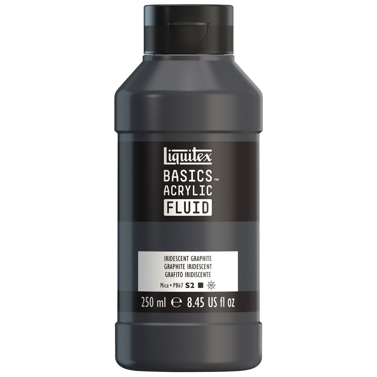 Liquitex Fluid Akrýl 250ml Iridescent Graphite