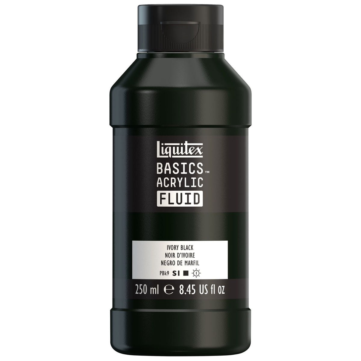 Liquitex Fluid Akrýl 250ml Ivory Black
