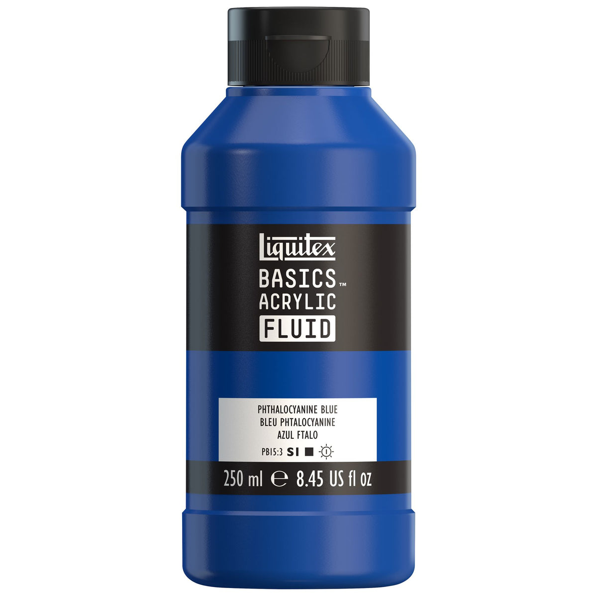 Liquitex Fluid Akrýl 250ml Phthalocyanine Blue