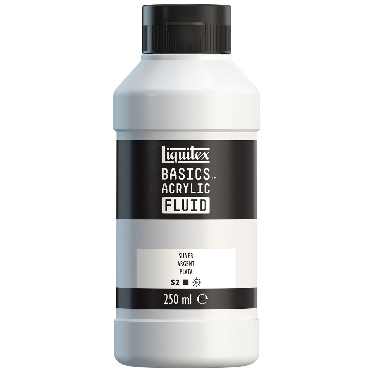 Liquitex Fluid Akrýl 250ml Silver