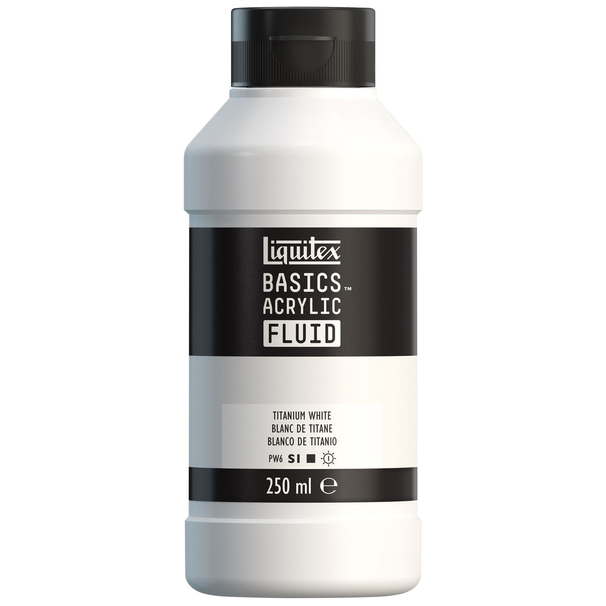 Liquitex Fluid Akrýl 250ml Titanum White