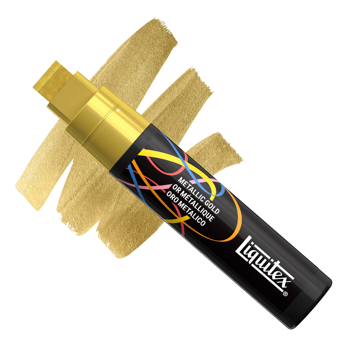 Liquitex Akrýl Penni 15mm Metallic Gold