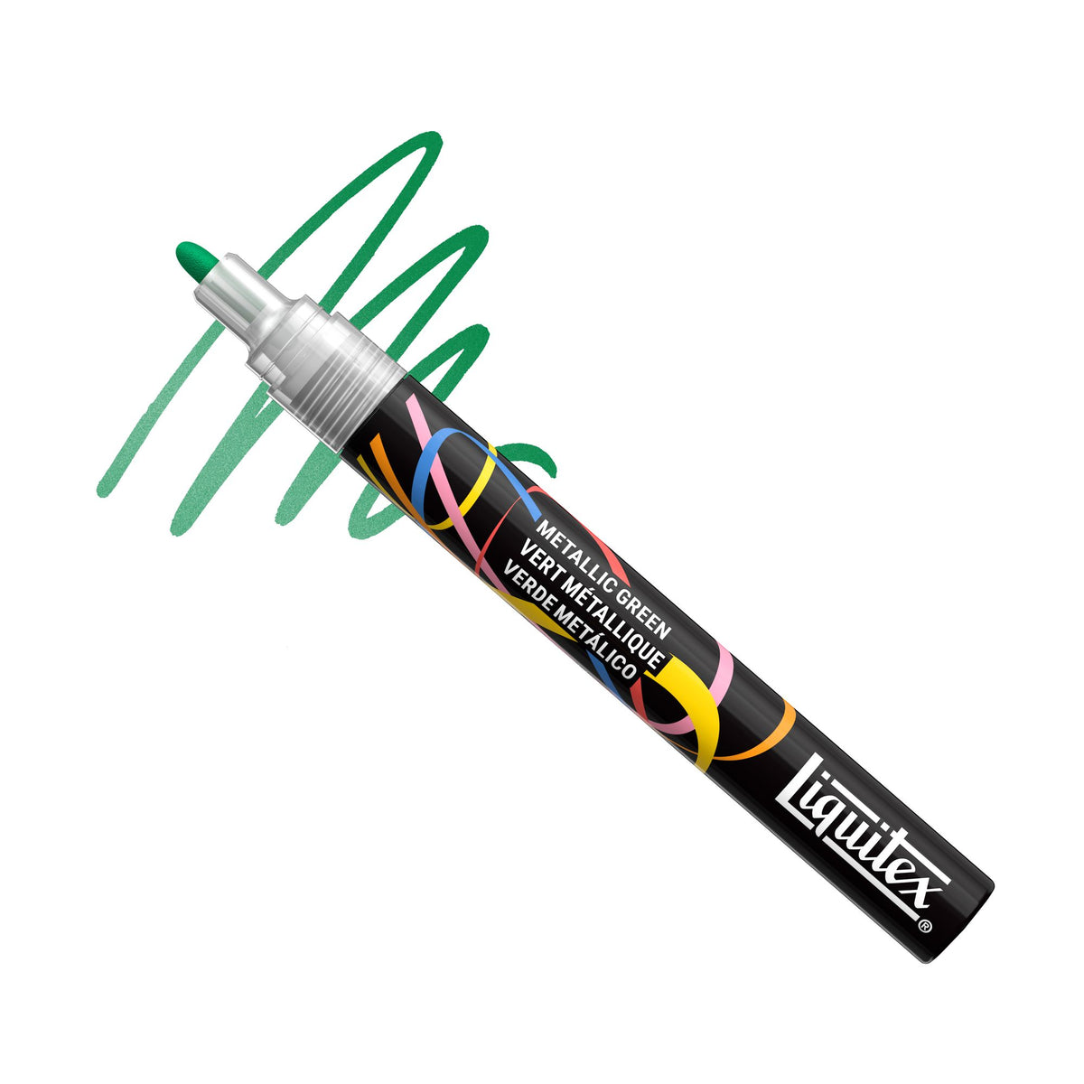 Liquitex Akrýl Penni 2mm Metallic Green