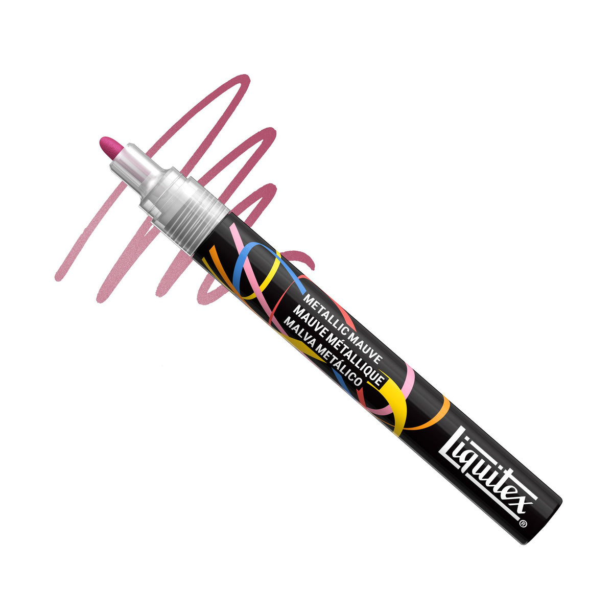 Liquitex Akrýl Penni 2mm Metallic Mauve