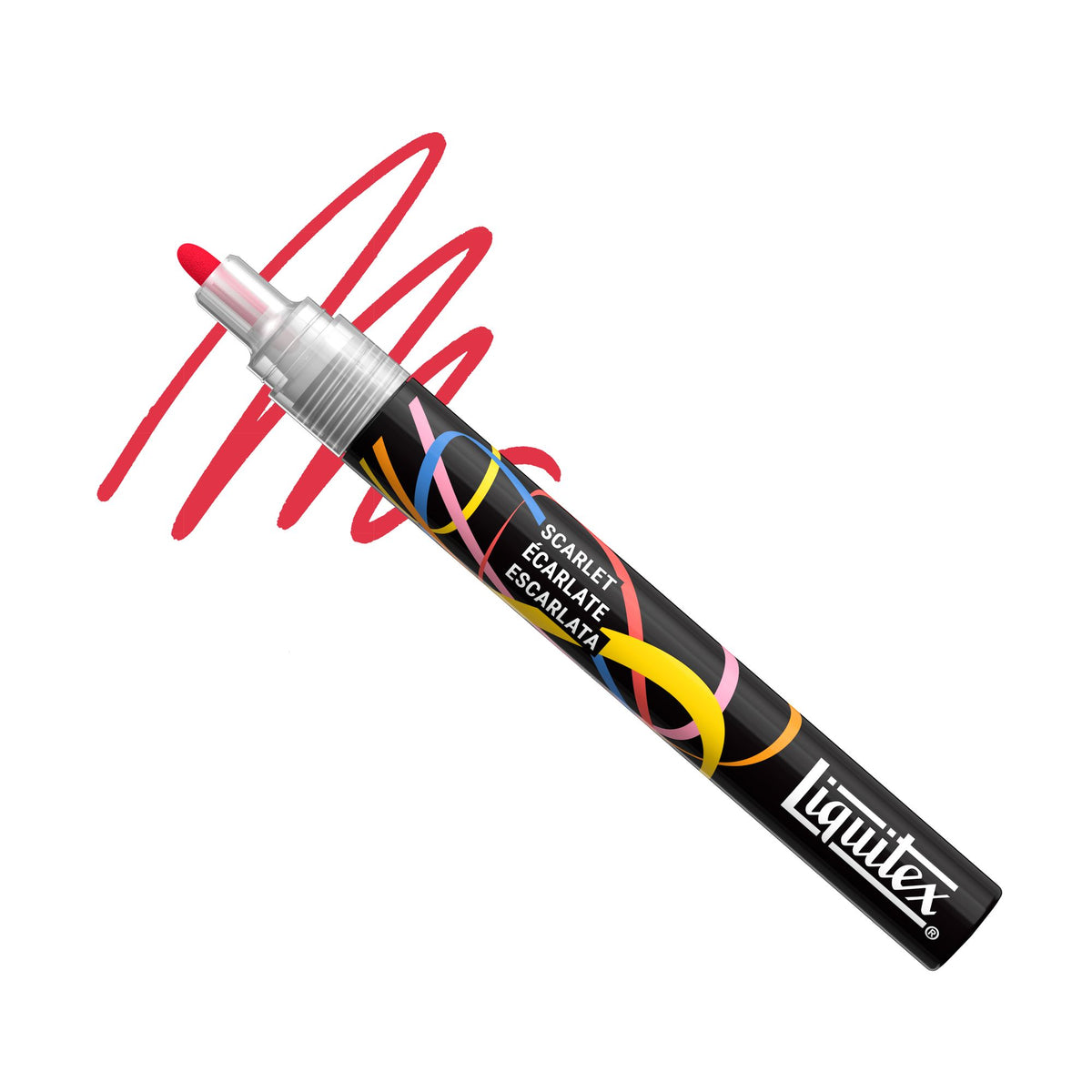 Liquitex Akrýl Penni 2mm Scarlet