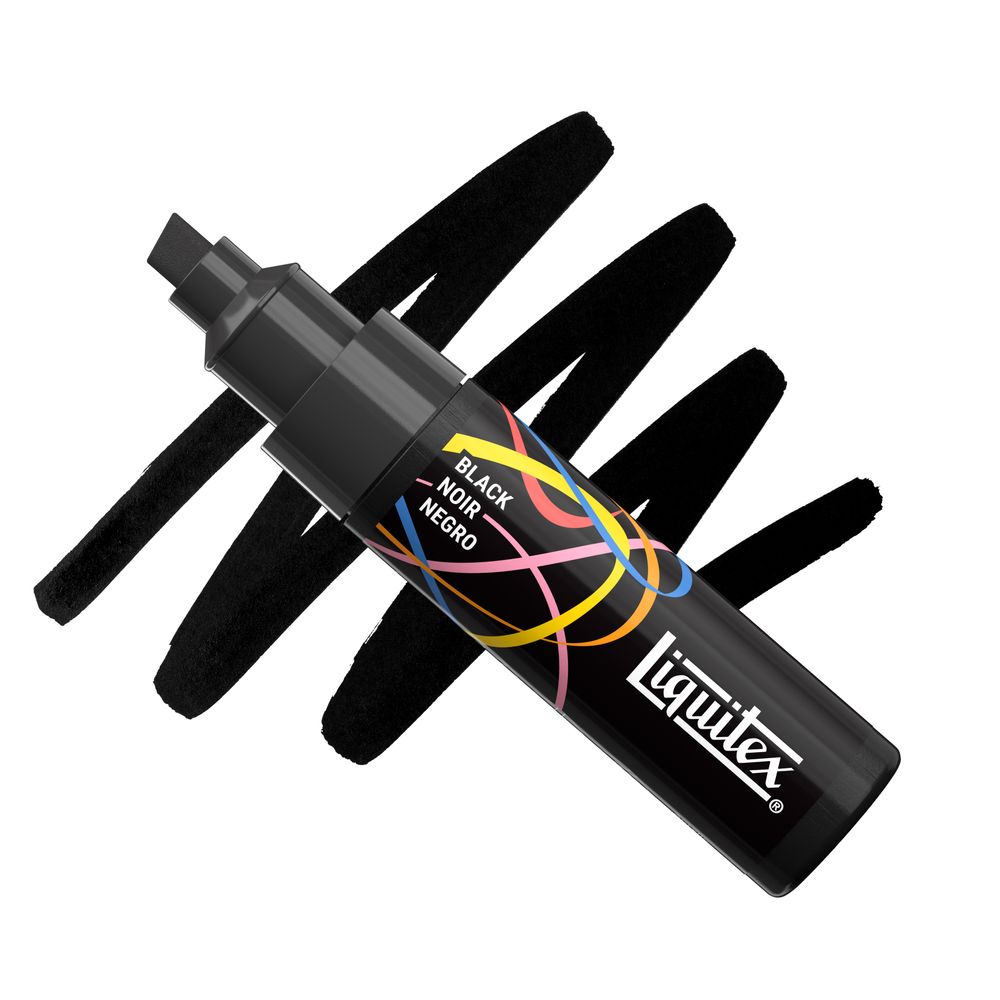 Liquitex Akrýl Penni 8mm Black