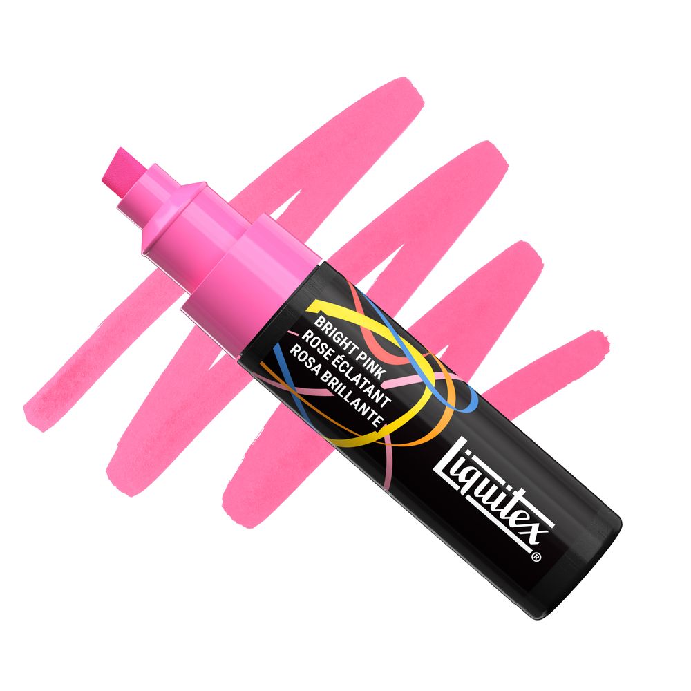Liquitex Akrýl Penni 8mm Bright Pink