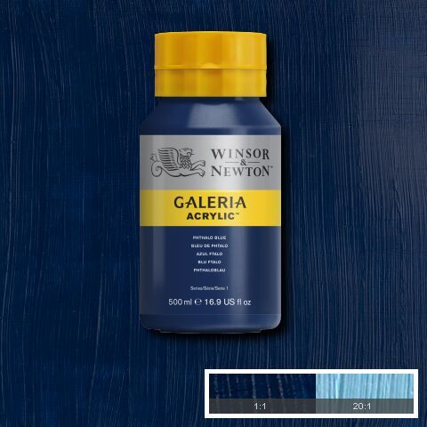 Galería Akrýl 500ml Phthalo Blue