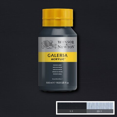 Galería Akrýl 500ml Payne's Gray