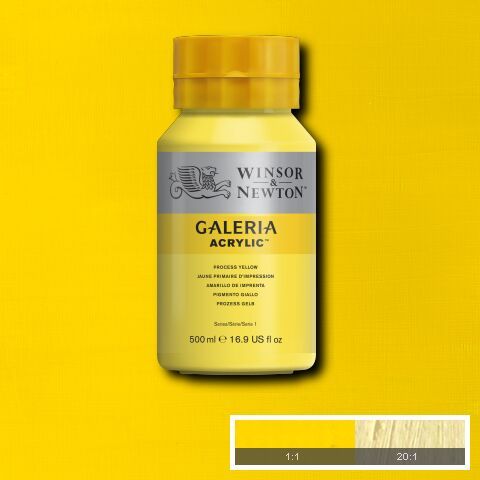 Galería Akrýl 500ml Process Yellow