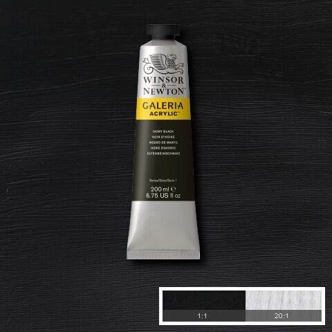 Galería Akrýl 200 ml Ivory Black