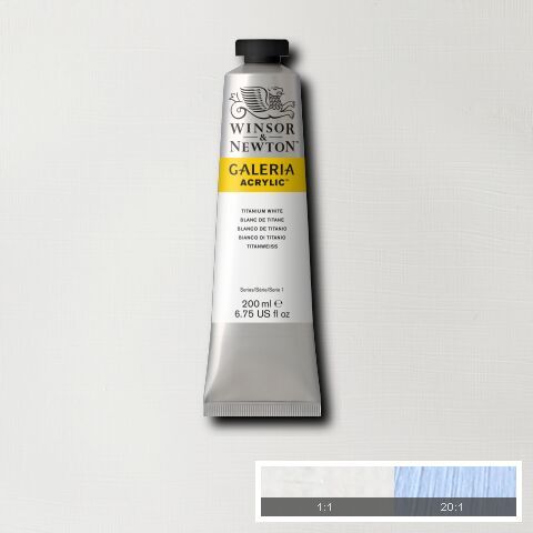 Galería Akrýl 200 ml Titanium White