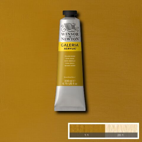 Galería Akrýl 200 ml Yellow Ochre