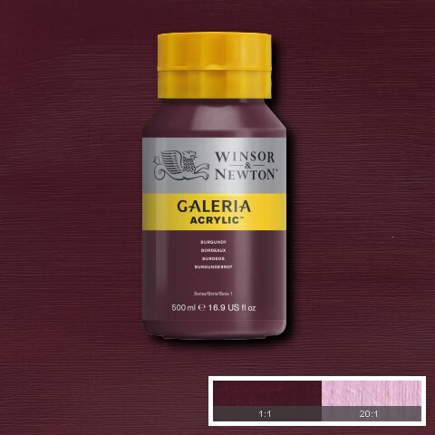 Galería Akrýl 500ml Burgundy