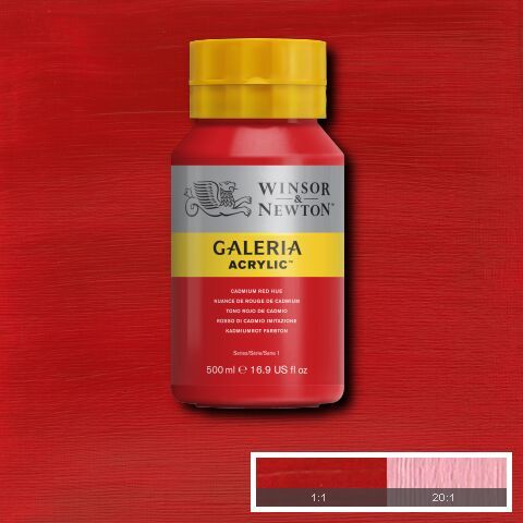 Galería Akrýl 500ml Cadmium Red Hue