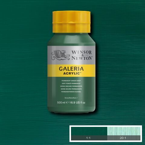 Galería Akrýl 500ml Permanent Green Deep