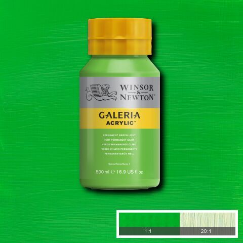 Galería Akrýl 500ml Permanent Green Light