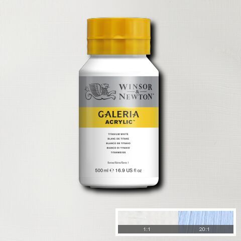 Galería Akrýl 500ml Titanium White