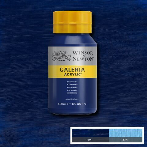 Galería Akrýl 500ml Winsor Blue