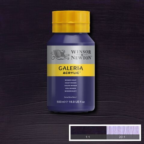 Galería Akrýl 500ml Winsor Violet