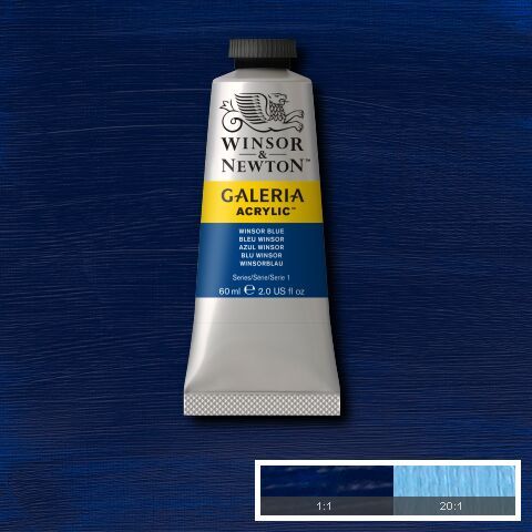 Galería 60 ml Winsor Blue