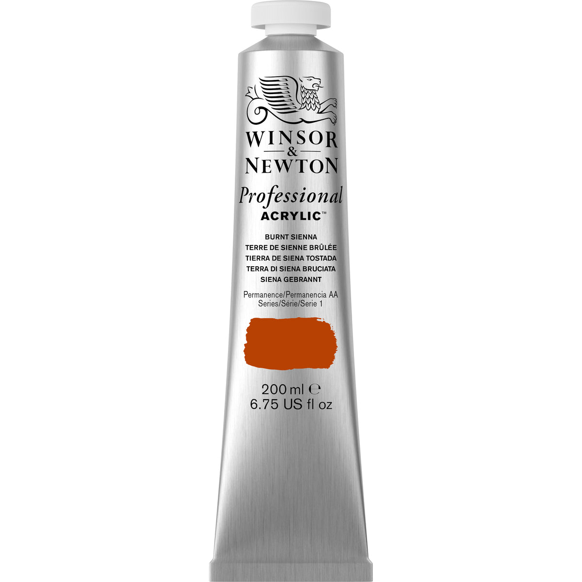 Professional Akrýl 200ml Burnt Sienna