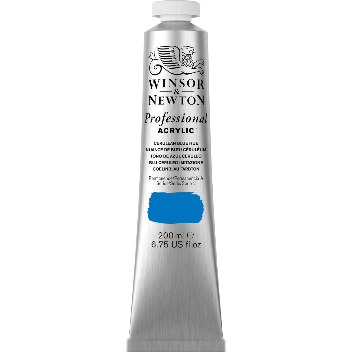 Professional Akrýl 200ml Cerulean Blue Hue