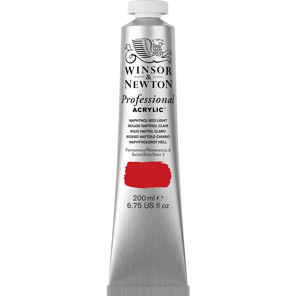 Professional Akrýl 200ml Naphthol Red Light