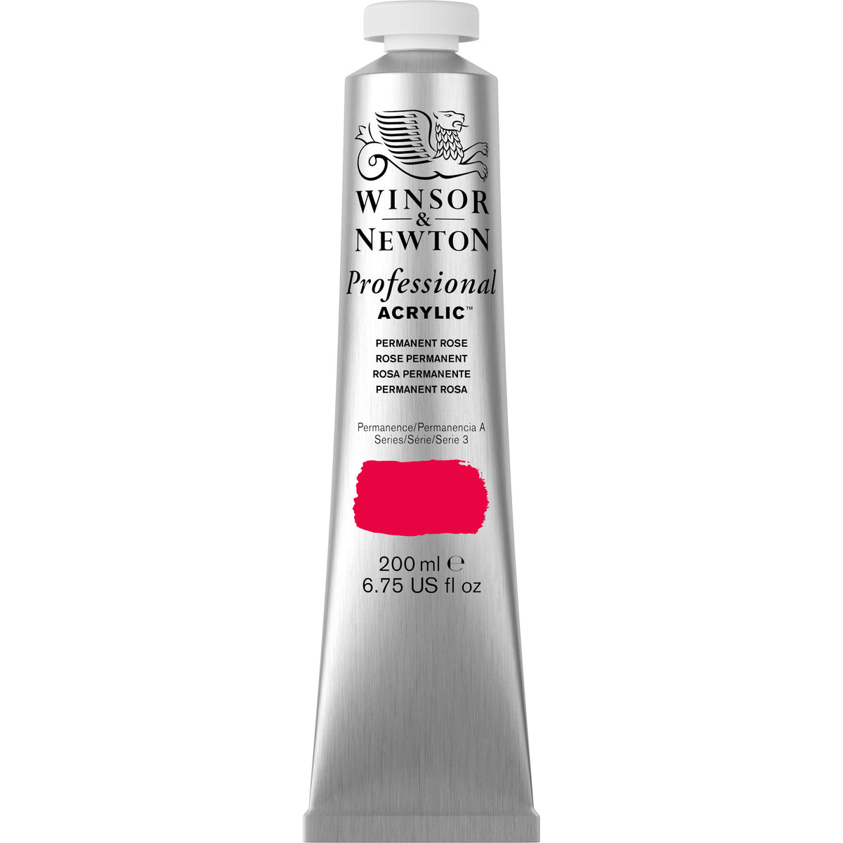 Professional Akrýl 200ml Permanent Rose