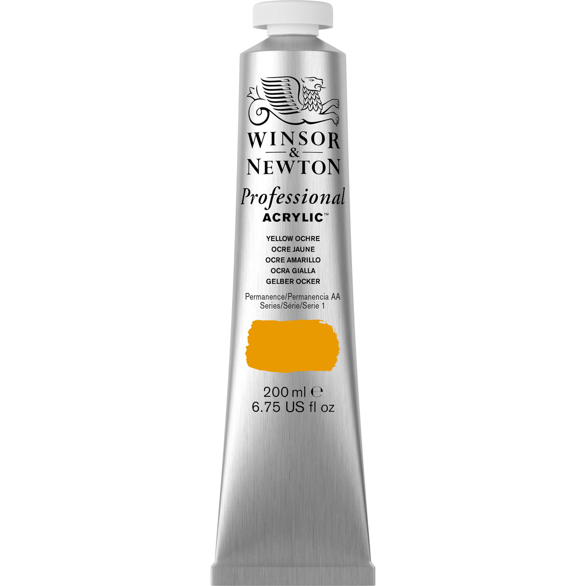 Professional Akrýl 200ml Yellow Ochre