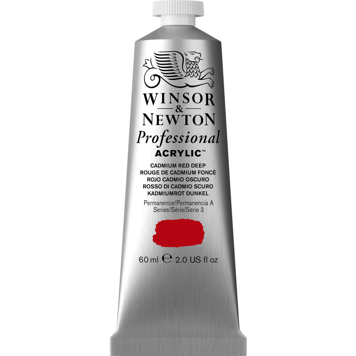 Professional Akrýl 60ml Cadmium Red Deep s.3
