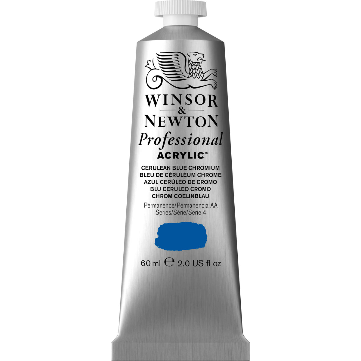 Professional Akrýl 60ml Cerulean Blue Chromium s.4