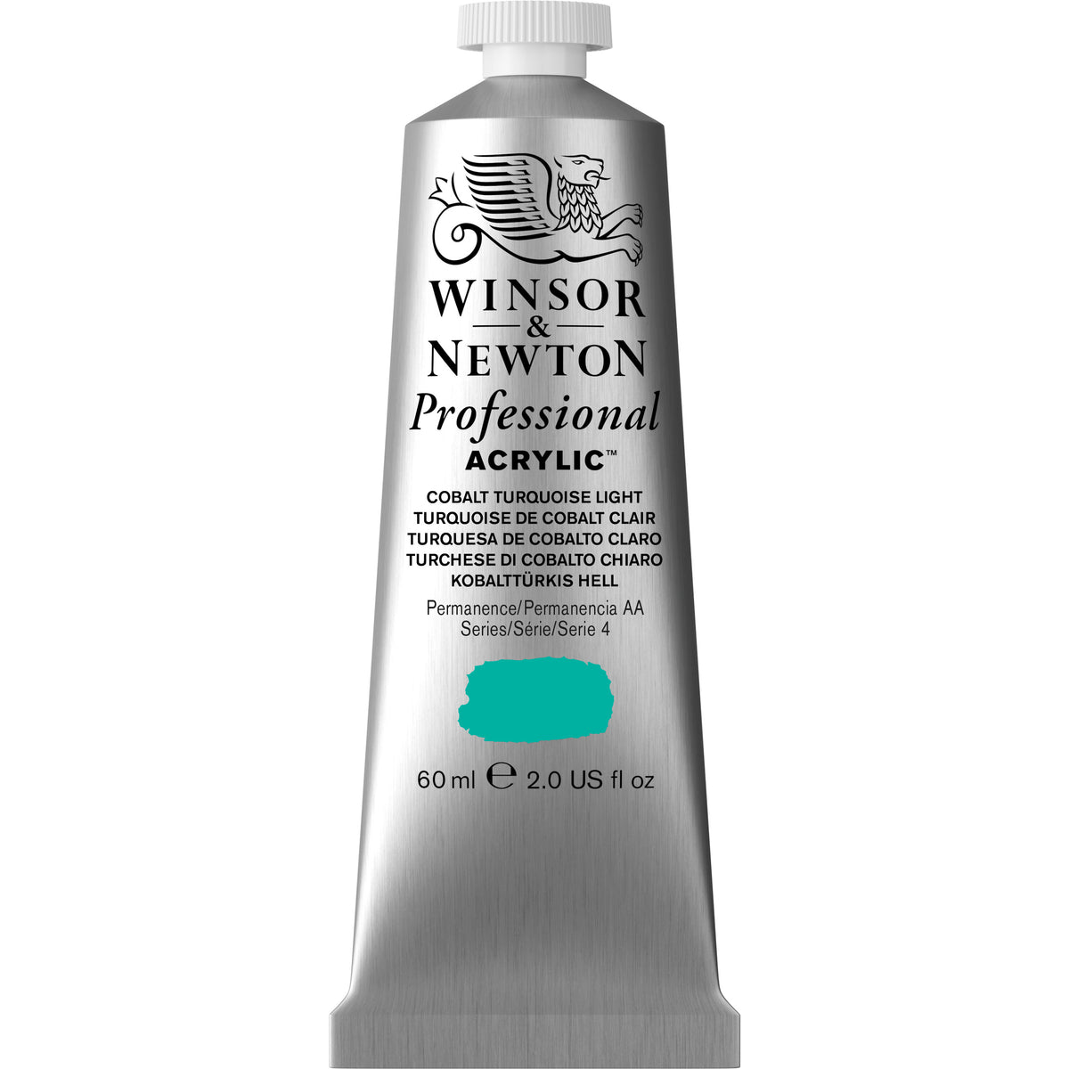 Professional Akrýl 60ml Cobalt Turquoise Light s.4